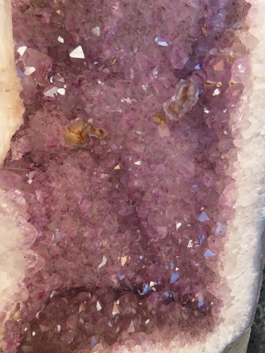 Amethyst-Drusenpaar 44 cm | 37kg