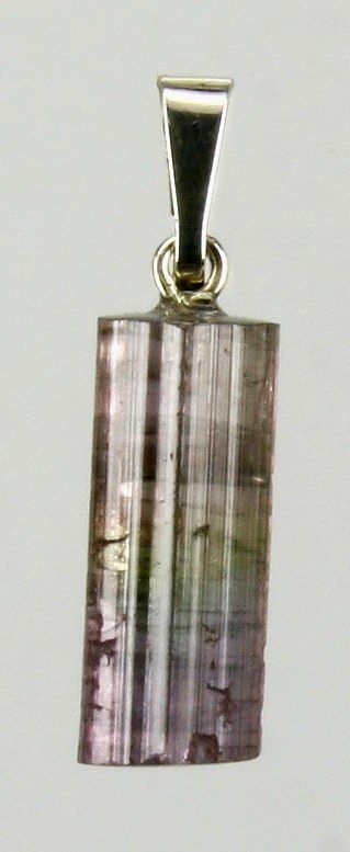 Pendant tourmaline violet Ag