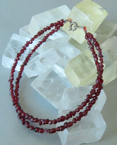 Bohemian Garnet Bracelet