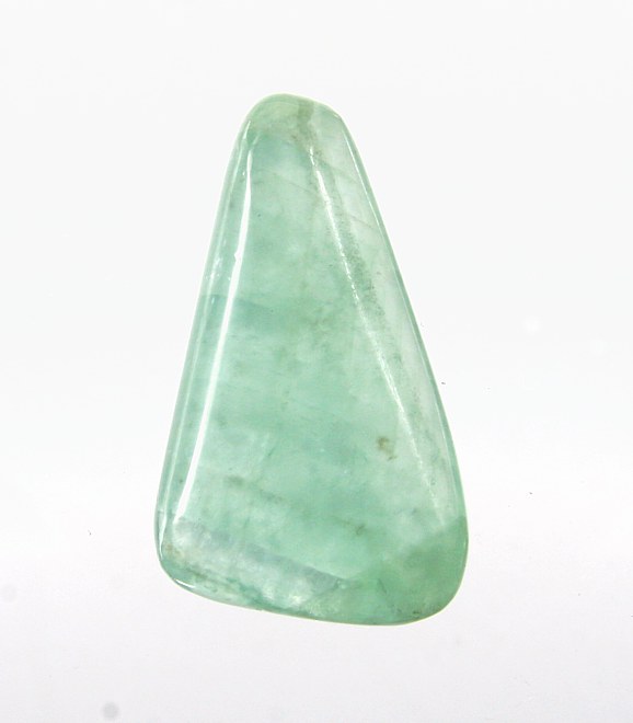 Calcite green, hand-polished