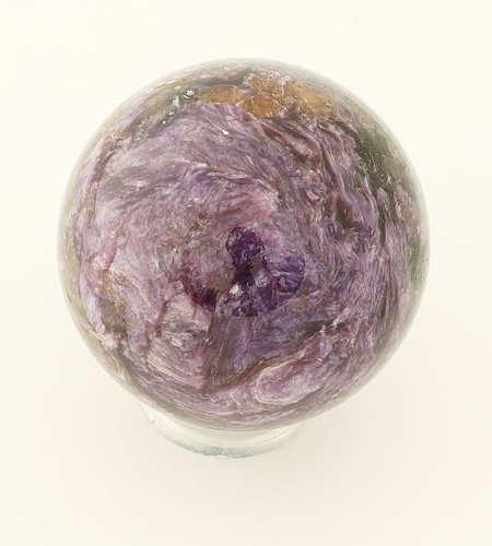 Charoite sphere 50 mm