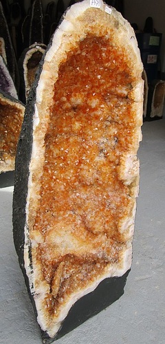 Citrine geode