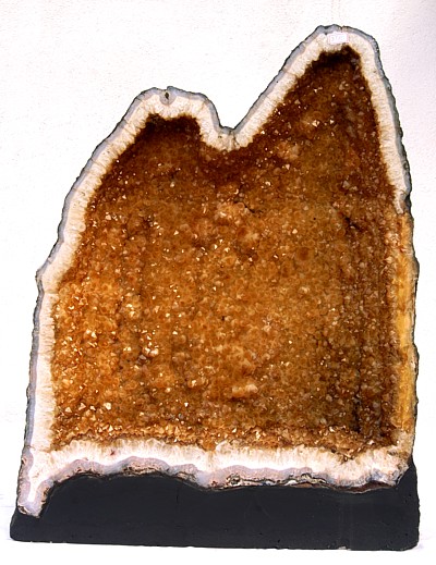 Citrine geode