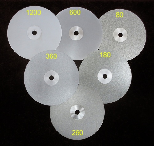 Diamantový brusný disk 200 mm 360 mesh