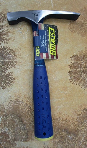 Paleontologické kladivo ESTWING s antiotřesovou vinylovou rukojetí