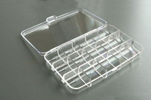 Plastic Storage and Display Box with 15 Compartments