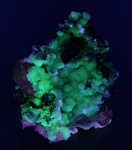 Fluorapatite, Chalcedony