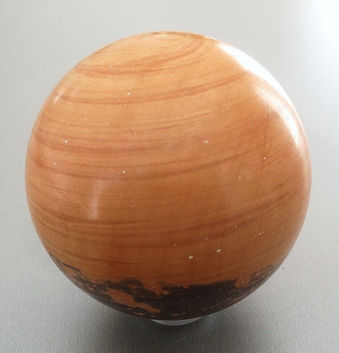 Gila Jasper (Contact Rimspeckled slate), sphere