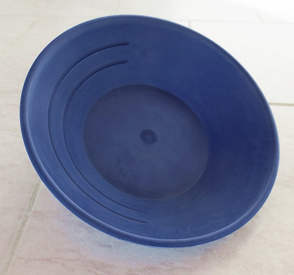 Goldwaschpfanne blau, 25 cm