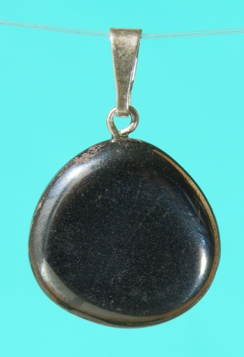 Hematite Silver Pendant