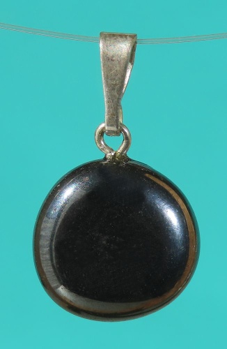 Hematite Silver Pendant