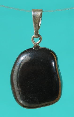 Hematite Silver Pendant