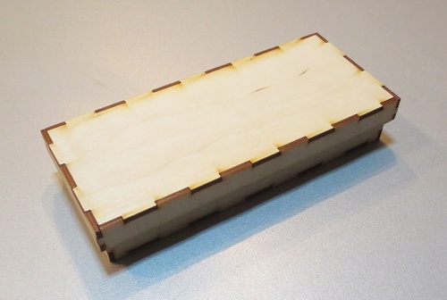 Wooden case, Small