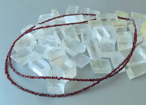 Bohemian Garnet Necklace 