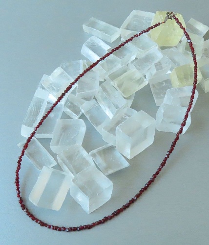 Bohemian Garnet Necklace 