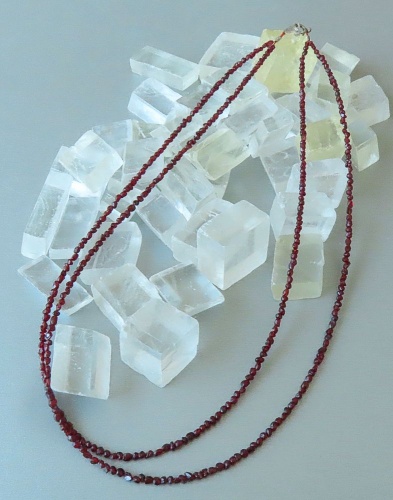 Bohemian Garnet Necklace 