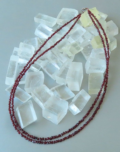Bohemian Garnet Necklace 