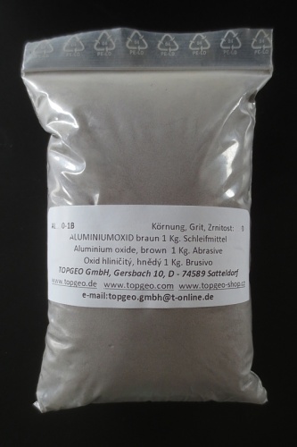 Corundum brown, Abrasive 1 kg, Grit 600