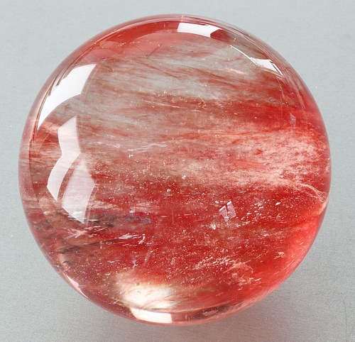 Crystal glass sphere 111 mm