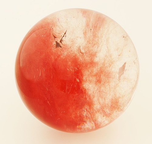 Crystal glass  sphere 125 mm