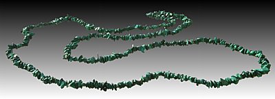 Malachite necklace