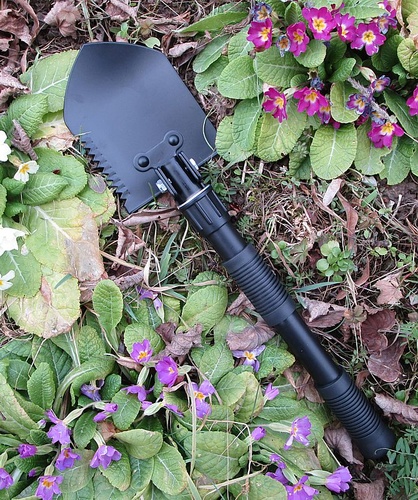 Mini Folding Prospectors Shovel, Pick and Saw