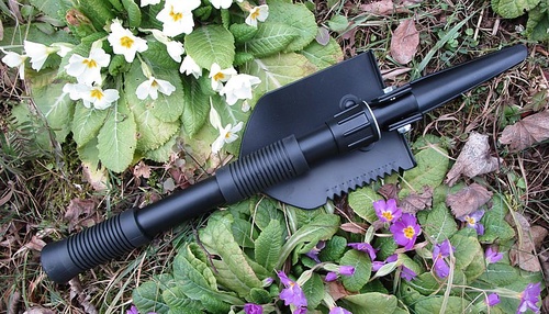 Mini Folding Prospectors Shovel, Pick and Saw