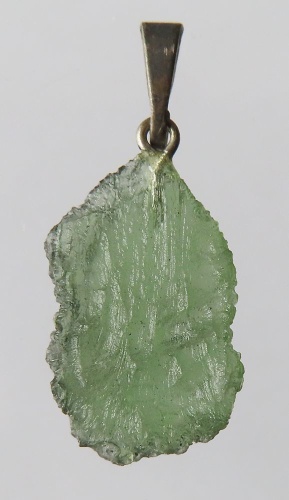Moldavit Anhänger Rohstein