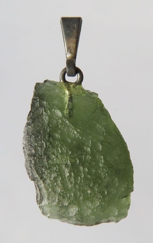 Moldavit Anhänger Rohstein