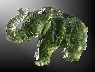 Moldavite, Elephant