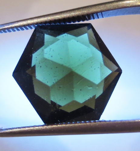 Moldavit, Hexagon