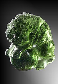 Moldavite, Lion with ball