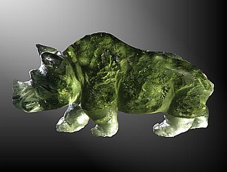 Moldavite, Rhinoceros