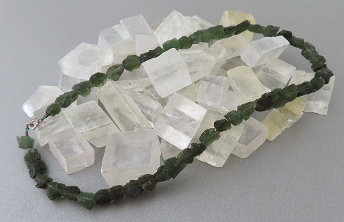 Moldavite necklace