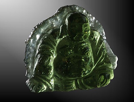 Moldavite, Buddha