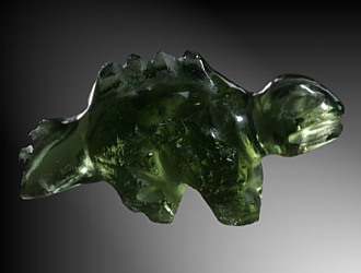 Moldavite, dino