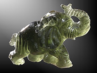 Moldavite, Elephant