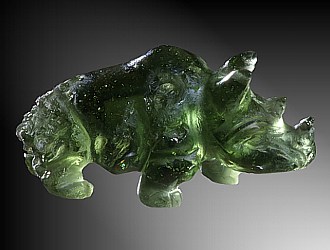 Moldavite, Rhinoceros