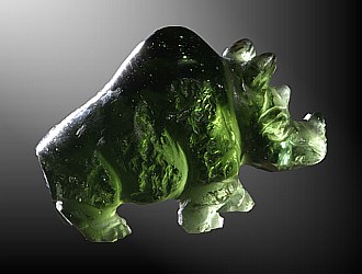 Moldavite, Rhinoceros