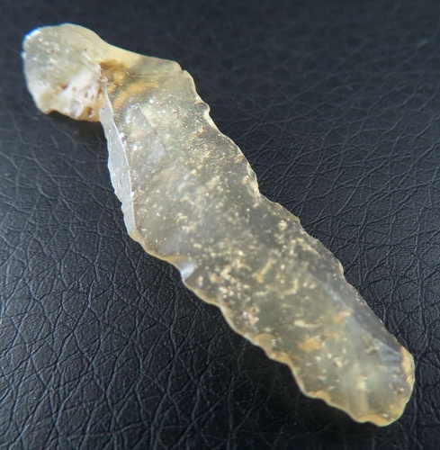 Libyjské pouštní sklo, paleolitický artefakt