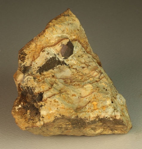 Pseudoleucite (Nefeline, orthoclase of pseudomorfose to nepheline)
