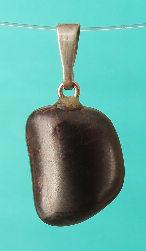 Rutil, přívěsek ve stříbře