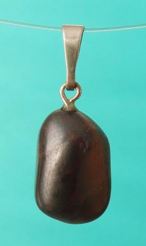 Rutil, přívěsek ve stříbře