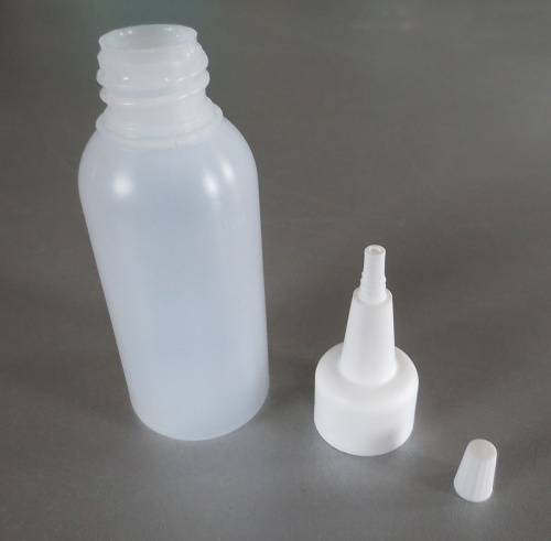 Hydrochloric Acid Bottle , 50 ml.