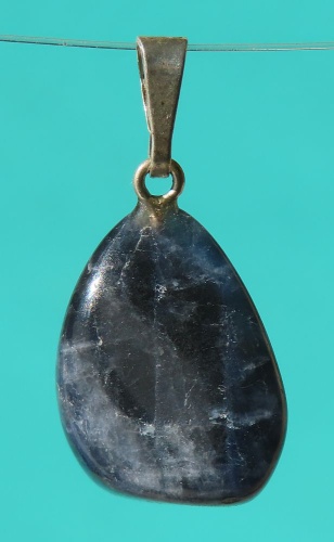 Sodalite Silver Pendant