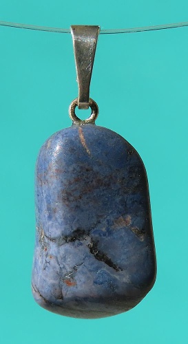 Sodalite Silver Pendant