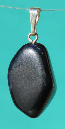 Sodalite Silver Pendant