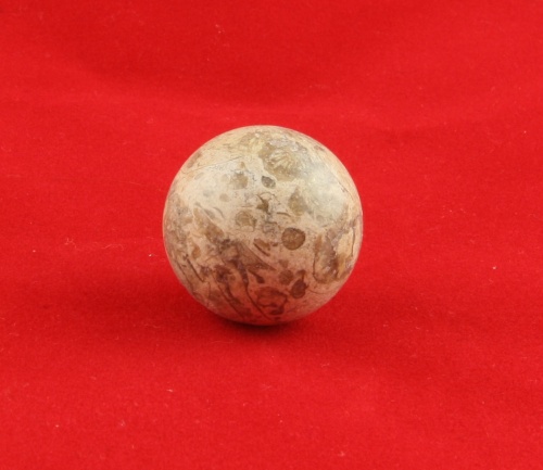 Turritela marble sphere