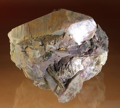 Zinnwaldite, Smoky quartz, Fluorite